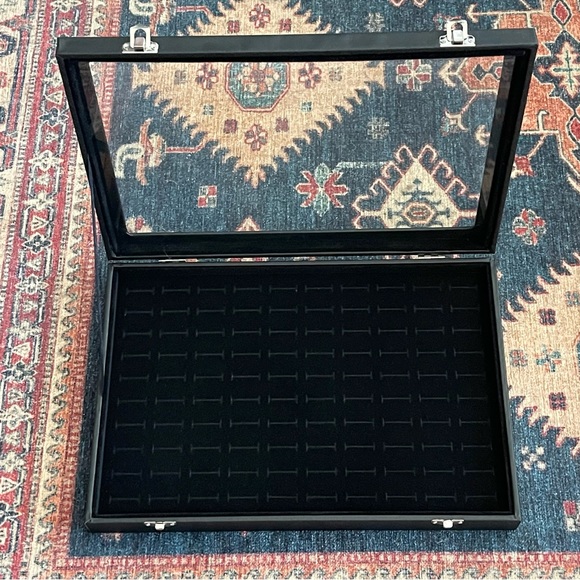 ✨NEW Premium Quality Jewelry Display Storage Case 100 Slots - Picture 2 of 3
